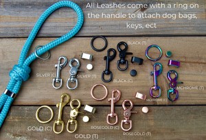 เชือกปีนเขา, ทนทาน, สายจูงสุนัข, เชือกจูงสุนัข/ตะกั่ว, สายจูงสุนัขสีสันสดใส - Product Image 2