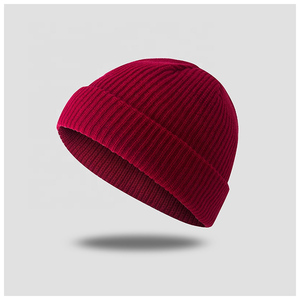 Custom Plain <b>Black</b> Beanie | Knit Winter Cuffed <b>Cap</b> | OEM Blank Beanie for <b>Men</b> & Women - Product Image 4
