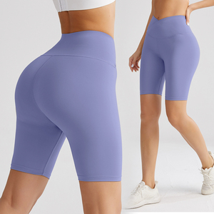 Wholesale Soft Breathable Nylon Spandex Yoga <b>Leggings</b> High <b>Waist</b> Seamless Four-Way Stretch Eco-Friendly Free Sample <b>Low</b> MOQ for - Product Image 2