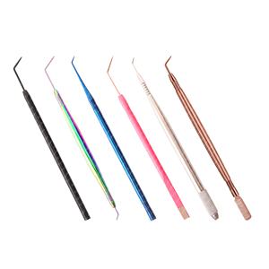 Herramienta de levantamiento y aseo de pestañas de acero inoxidable ligero de Color personalizado punta puntiaguda para tratamiento de pestañas de etiqueta privada - Product Image 1