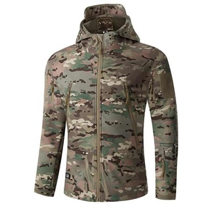 Chaqueta Softshell de Invierno para Hombre 2025, con Capucha, Impermeable, Cortavientos, Ligera, Transpirable, Servicio OEM - Product Image 2
