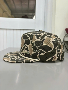 หมวกแก๊ป 5 ชิ้นลายพรางแบบ Snapback พร้อมเชือกสำหรับกิจกรรมกลางแจ้ง หมวกปีกแบนสกรีนโลโก้ตามสั่ง OEM เวียดนาม สำหรับธุรกิจ หมวกพรางลายทหาร - Product Image 2