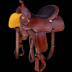 Selle Western personnalisée en cuir de qualité supérieure Molly's Custom Silver Ranch and Trail - Personnalisable - Product Image 4