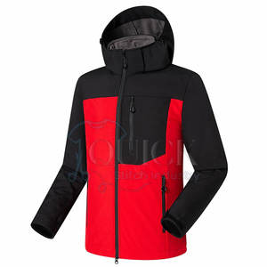 Servicios OEM de alta calidad de diseño personalizado con capucha logotipo frontal primavera chaqueta Softshell nuevo diseño para hombres impermeable transpirable - Product Image 2