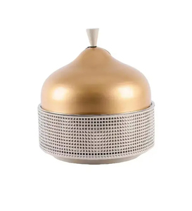 Plateau de service alimentaire en jute à la mode avec couvercle Design et taille personnalisables pour le dessert disponible à la vente - Product Image 3