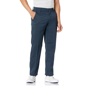 Pantalon de golf élégant en tissu extensible respirant en polyester/coton de haute qualité pour hommes, à séchage rapide, personnalisé professionnel - Product Image 1