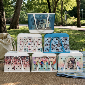 Bolsa de Playa de EVA con Impresión Personalizada, Impermeable, Lavable, con Estampado Religioso, Apilable, Grande, para Venta al Por Mayor - Product Image 1