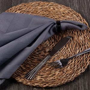100% coton satin serviette ensemble solide gris foncé séchage rapide cuisine serviette lin microfibre tissé maison Restaurant utilisation plage conviviale - Product Image 5