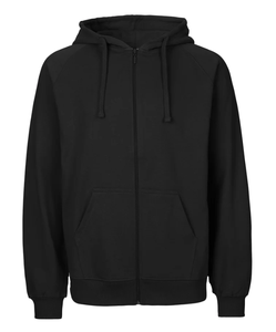 Ventes en gros de sweats à capuche zippés en coton 100% uni, multicolores, coupe régulière, pour hommes, vêtements de rue d'extérieur - Product Image 2