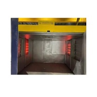 Four industriel électrique à haute efficacité contrôlé par PLC, contrôle numérique de la température, moteur 380V, construction en aluminium pour