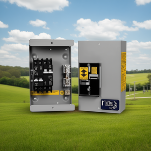 สวิตช์โอนถ่ายไฟฟ้าแบบแมนนวล MidNite Solar 60 แอมป์ 240 โวลต์ AC 4 ขั้ว - Product Image 3