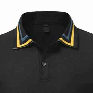 Polos en blanco de alta calidad para hombres y mujeres, polos transpirables antiarrugas de manga corta con botones - Product Image 3