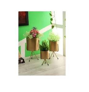 Maceta con cara de latón antiguo y plata, macetas y macetas elegantes al mejor precio de la India - Product Image 6