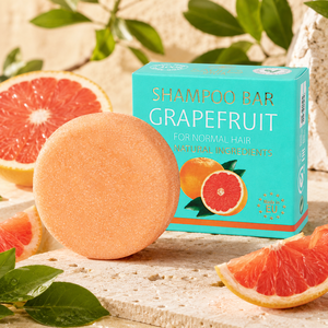 Grapefruit Energy Boost Solid <b>Shampoo</b> Bar Natural Hair Care Sulfate Free Vegan Eco Friendly Private Label Wholesale - Product Image 1