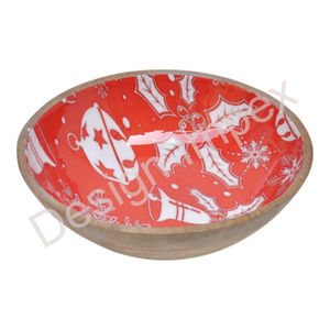 Cuenco de madera de alta calidad Premium para servir en diseño personalizado, acabado esmaltado, decorativo para el hogar, gran fruta/ensaladera, precio barato - Product Image 6