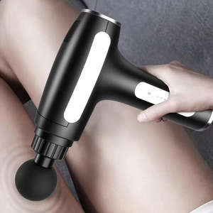 Pistolet de massage musculaire rechargeable portable multi-têtes pour la maison et le fitness - Product Image 2
