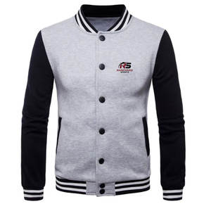 แจ็คเก็ตเลตเตอร์แมนผู้ชาย สไตล์ทันสมัย โลโก้ส่วนตัว แจ็คเก็ตเลตเตอร์แมนผู้ชายแนวสตรีท แฟชั่นลำลองสุดเทรนดี้ - Product Image 1