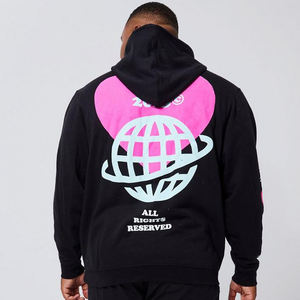 Sudaderas con Capucha Extra Grandes y Gruesas Personalizadas, con Estampado de Letras en Relieve, Sudaderas con Capucha de Alta Calidad con Estampado 3D DTG - Product Image 2