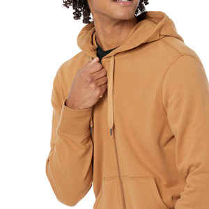 Offre Spéciale personnalisé hommes sweat à capuche zippé vêtements de sport en gros meilleurs sweats à capuche zippés coton polaire fermeture éclair complète - Product Image 3
