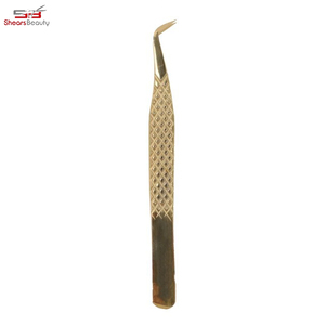 Pinzas de pestañas de volumen puntiagudo curvo profesional herramienta de belleza de acero inoxidable de alta cantidad para extensión Etiqueta Privada - Product Image 3