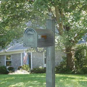 Buzón de Correos Metálico Resistente a la Intemperie y a la Manipulación para Residencias, Almacenamiento de Comunicaciones Privadas, Entrada Externa - Product Image 6