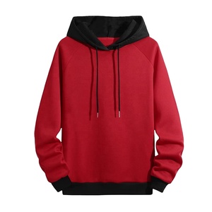 Sudadera con capucha de algodón 100% de alta calidad Unisex, sudaderas con capucha de entrenamiento de costura creativa para hombre, estampado bordado para invierno 2025 - Product Image 1