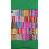 Pañuelo de Seda Reciclada Estilo Boho Vintage Sari, 70 x 6 Pulgadas, Pañuelos Hippie para la Cabeza y el Cuello, Estampado a Mano, Estilo Largo - Product Image 2