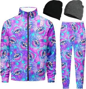 Chándales Personalizados al por Mayor, Traje de Verano, Ropa de Invierno, Felpa de Algodón, Servicio OEM, Fabricación en Fábrica, Precio Razonable, Chándales para Hombre - Product Image 1