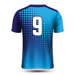 Camiseta de rugby del día del juego con cortes ergonómicos en los hombros Tela que absorbe el sudor Patrones de dos colores y opciones de marca del club - Product Image 6