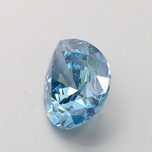 Diamant de laboratoire CVD en forme de poire, couleur bleu vif fantaisie, clarté VS1, polissage excellent, pierre précieuse de luxe premium en vrac - Product Image 4