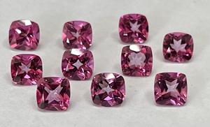 เบาะบุษราคัมสีชมพูธรรมชาติ5มม. ถึง8มม. คุณภาพสูงสุด-เบาะบุษราคัมสีชมพูเหลี่ยมเพชรพลอย - Product Image 6