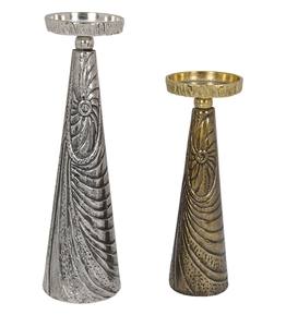 Porte-bougie au look unique, style béton, vaisselle ronde, bougie décorative, vaisselle de mariage et d'événements haut de gamme, décoration de table - Product Image 5