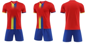 Kit de Jersey de fútbol de calidad superior Fabricación al por mayor Conjuntos de uniformes de fútbol de fábrica Tailandia Custom Oem Odm - Product Image 3