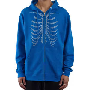 High Quality Design Men <b>Rhinestones</b> <b>Hoodies</b> Low Moq Men <b>Rhinestones</b> <b>Hoodies</b> Breathable Men <b>Rhinestones</b> <b>Hoodies</b> - Product Image 1