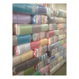 Serviettes turques en microcoton 100% coton de haute qualité sur Stock serviettes de bain pour le visage technique tissée deuxième année - Product Image 2