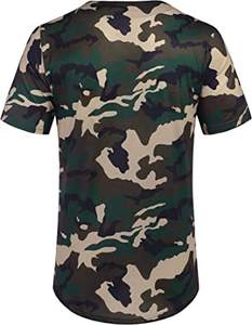 Uniformes de béisbol en blanco liso Hip Hop Hipster béisbol Jersey botón abajo camisas uniformes deportivos hombres mujeres Jersey - Product Image 3