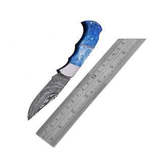 Cuchillo plegable de supervivencia al aire libre multifuncional hecho a mano personalizado cuchillo de bolsillo con mango de madera de olivo con cuchillos plegables de cuero - Product Image 2