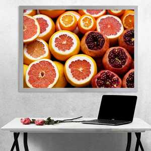 Cadre d'affiche moderne Din A1 59,4 x 84 cm en bois décoratif avec finition argentée - Product Image 1