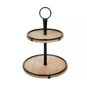 Engraved Metal Cake Stand for Wedding Dessert Display Reception Party Table Center Celebration Styling and Event Styling Setup - Product Image 2