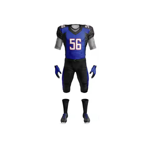 Jersey de fútbol americano Reversible de alta calidad, último diseño, ropa de equipo, ropa deportiva estampada de manga corta, uniformes de malla - Product Image 1