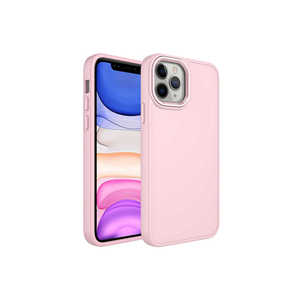 Coque en silicone de luxe style Ins pour iPhone 12 Pro Max, anti-traces de doigts, antichoc, fine, avec cadre et boutons métalliques - Product Image 1