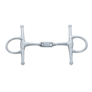 2025 brocas de caballo articuladas individuales con broca de mejilla completa duradera rodillo de cobre equipo ecuestre equino - Product Image 3