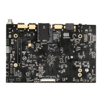 DC24V 2.5A Linux Rockchip Rk3399 Carte Dual Core Cortex-A72 + Quad Core Cortex-A53 2GB + 32GB 4G LTE 5.0BT Carte mère industrielle