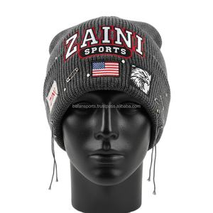 หมวกบีนนี่สำหรับผู้หญิง, หมวกบีนนี่ผ้าถักระดับพรีเมียมเนื้อนุ่มยืดหยุ่นปรับแต่งโลโก้ได้ตามต้องการปักลายผ้าแจ็คการ์ดดีไซน์แบบเย็บปะติด - Product Image 1