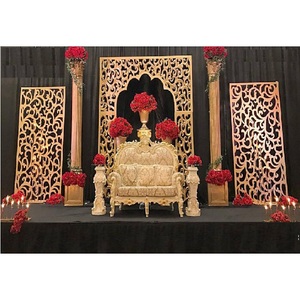 Hindu Wedding Decor <b>Backdrop</b> FRP <b>Frame</b> Setup Indian Wedding Stage <b>Backdrop</b> Panel Decoration Best Indian Ceremony Wedding <b>Frames</b> - Product Image 1