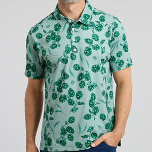 . Polo de golf pour hommes avec col à manches courtes, coupe légère pour la marche, le sport, le voyage et l'apparence décontractée - Product Image 6