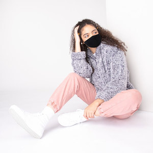 Sudadera CON CAPUCHA DE Sherpa de gran tamaño para mujer, jersey de lana informal de talla grande de algodón con bolsillo de canguro para Otoño/Invierno - Product Image 2