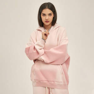 Ensemble de survêtement élégant en molleton délavé à l'acide de haute qualité pour femmes, produit le plus vendu pour hommes et femmes - Product Image 3