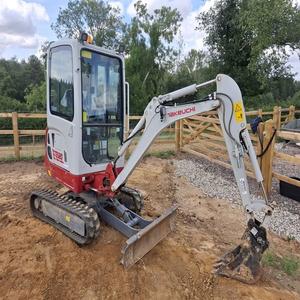 NOUVEAU Mini-excavatrice sur chenilles Takeuchi Mini-excavatrice sur chenilles avec moteur diesel Excavatrice hydraulique Bosch Rexroth - Product Image 5