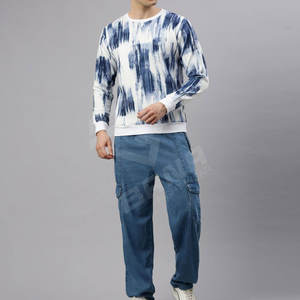 Sudadera Premium con Cuello Redondo, OEM, Algodón, Color Sólido, Invierno, Casual, Impermeable, Transpirable, Unisex, Tallas Grandes, para Hombre - Product Image 6